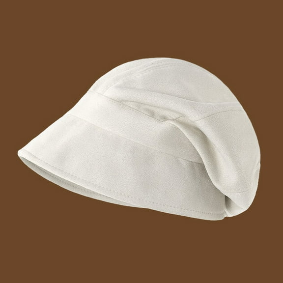 Women Vintage Beret Octagonal Cap Retro Newsboy Hat Autumn Winter Cotton Blend