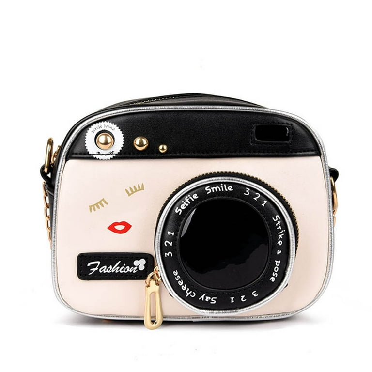 Camera shaped sling bag