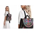 thumbnail image 1 of Women Vintage Embroidery Ethnic- Backpack- Flower Shoulder Bag Purse,Fashion Handbag Small Drawstring Casual Travel Daypack (Embroidered Backpack), 1 of 4