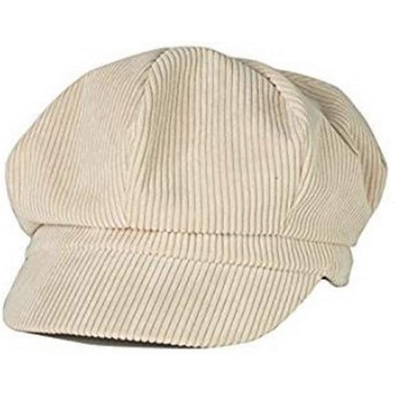 Women Vintage Newsboy Cabbie Peaked Beret Cap Warm Baker Boy Visor Hat Flat Cap