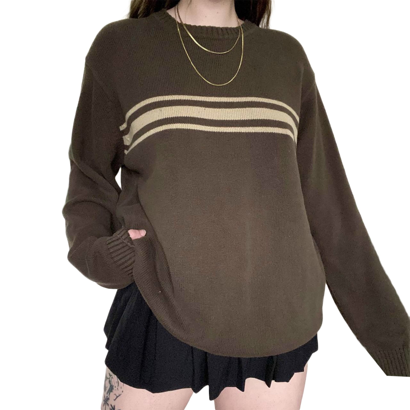 Women Fairy Grunge Shirts Y2K long sleeve grunge knit 00s rare 
