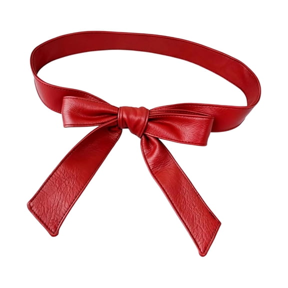 Women Waist Belt PU Leather Trench Coat Sash Lightweight Design for Jackets Dresses and Overcoats