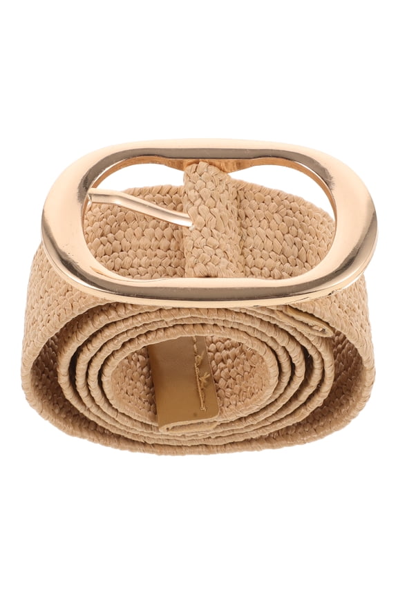 Braided Belt Waist Band to Weave Alloy Grass Women's