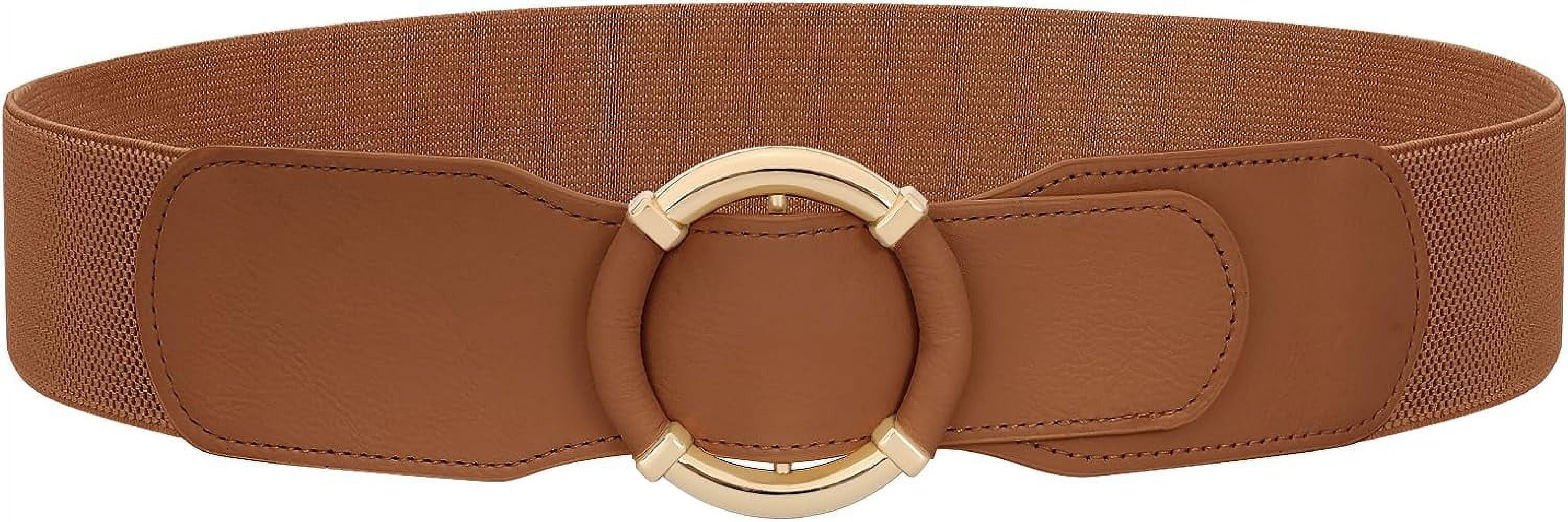 Women Waist Belt Stretchy Elastic Vintage Belts for Dress  display picture 3