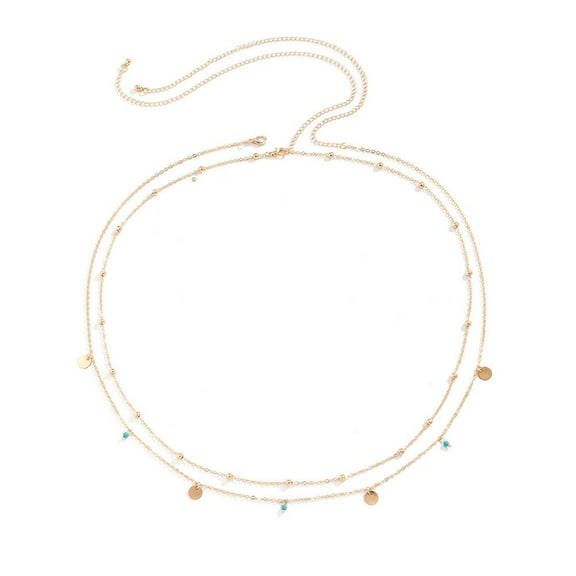 Women Waist Chain Belly Bikini Body Jewelry Rhinestone Beach Back Chain Y5