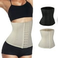 thumbnail image 1 of Women Waist Trainer Bodysuit Tummy Control Full Body Shaper Slim Cincher Open Bust For Clothes And Dresses Daily Work, 1 of 8