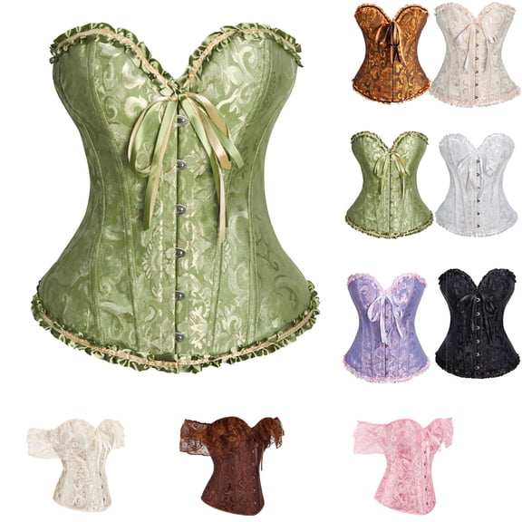 Women Waist Trainer Corset Belt: Under Clothes Sport Tummy Control Long Torso Shapewear,Green,XXXXL