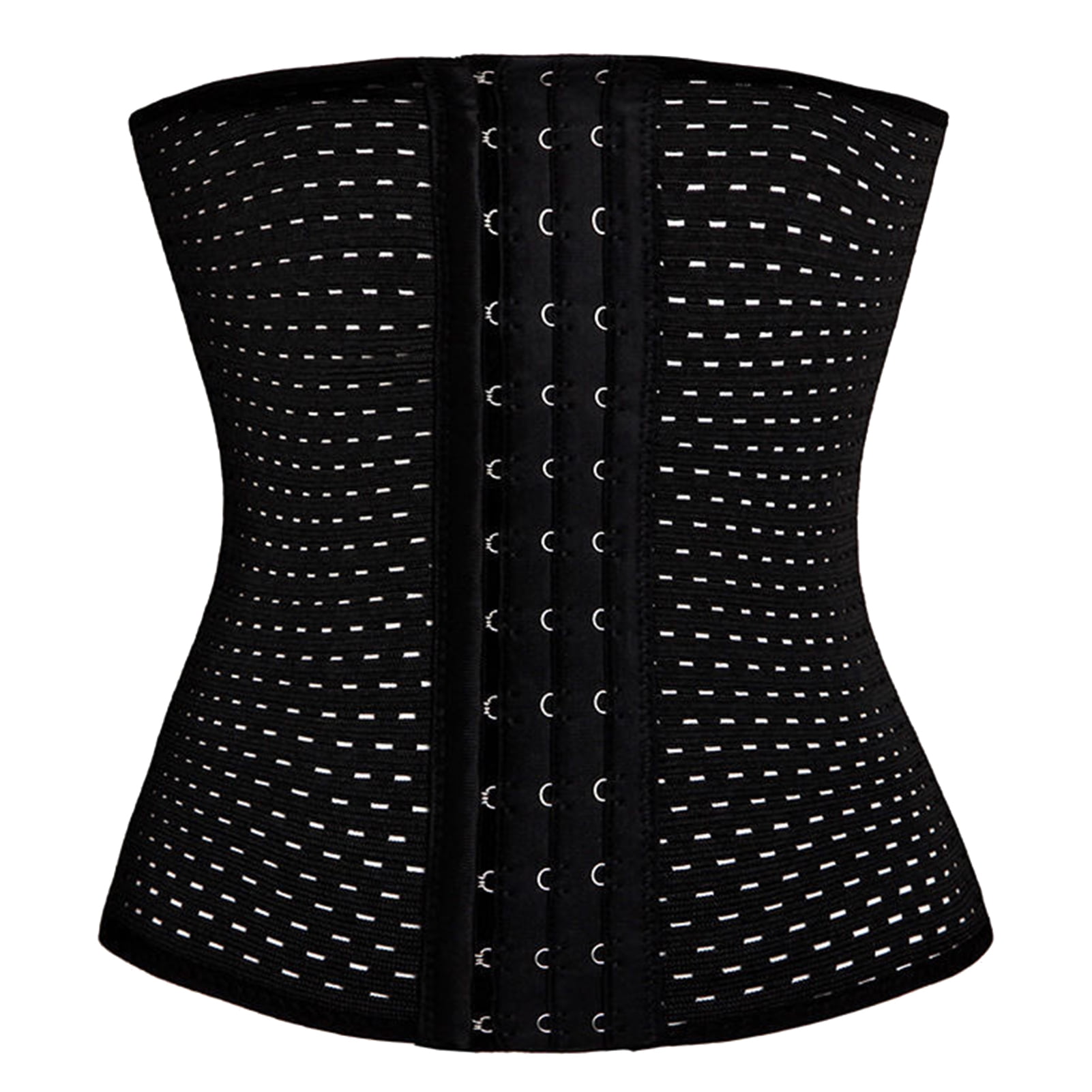 Women Waist Trainer Elastic Breathable Hollow Corset Cincher Body Shaper for Workout 1PC S 5XL Walmart