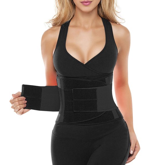 Women Waist Trainer Eraser Belt Tummy Control Waist Trimmer Slimming Belly Band Shaper