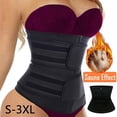 thumbnail image 1 of Women Waist Trainer Neoprene Belt Sauna Sweat Body Shaper Tummy Control Girdle, 1 of 8