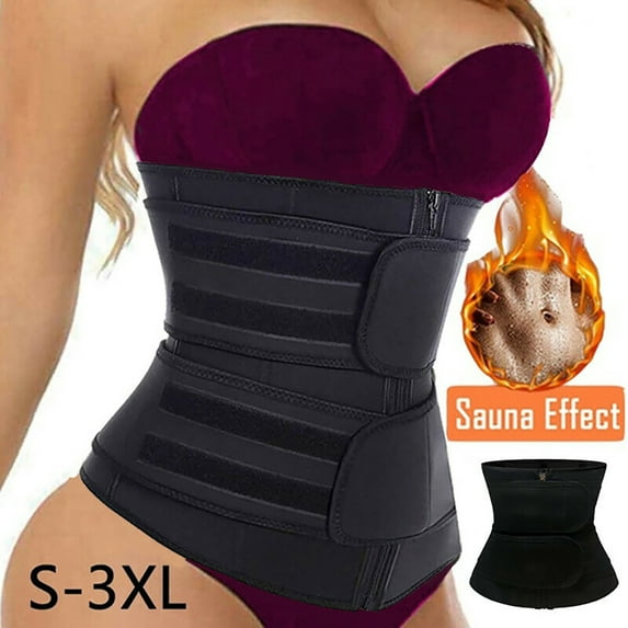 Women Waist Trainer Neoprene Belt Sauna Sweat Body Shaper Tummy Control Girdle