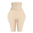thumbnail image 1 of Women Waist Trainer Shapewear Body Shaper Shorts Hi-Waist Butt Lifter Thigh Slimmer Shorts, 1 of 7