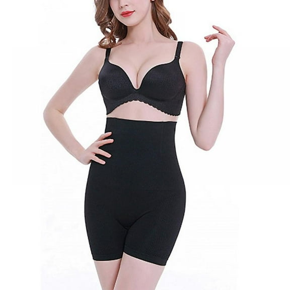Women Waist Trainer Shapewear High Waist Tummy Control Butt Lifter Panty Thigh Slimmer Women's Slip Shorts Anti-chafing Boxer Underwear Briefs Under Dress