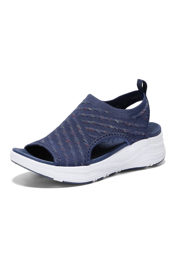 Women Walking Sandals Arch Support Orthotic Comfortable Plantar Fasciitis Non-slip Casual Open Toe Sport Sandals for Athletic Summer Beach