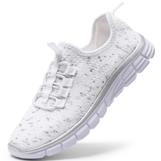 HARVEST LAND Women Walking Shoes Casual Slip on Tennis Sneakers Comfort