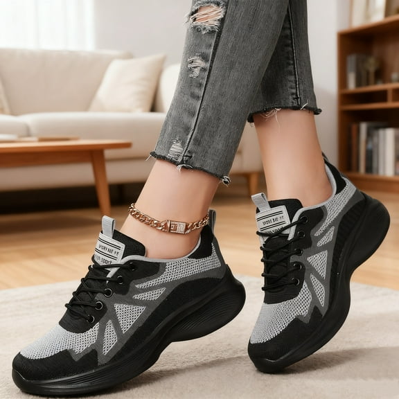 Women Walking  Shoes Lightweight Casual Sneakers for Gym Travel Work