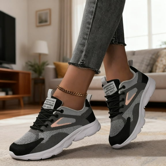 Women Walking  Shoes Lightweight Casual Sneakers for Gym Travel Work