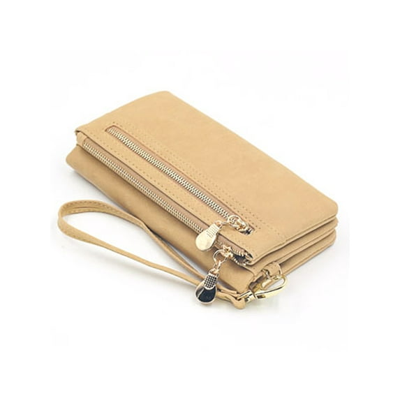 Women Wallet Long Zip Purse Card Holder Phone Clutch Handbag Bag