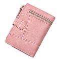 Women Wallet PU Leather Short Small Size Multiple Slots Card Holder