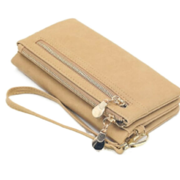 Women Wallets Vintage Large Capacity Long Leather Clutch Zipper Purses Card Holder Handbags
