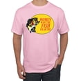 thumbnail image 1 of Women Want Me Fish Fear Me Fishing Men's Graphic T-Shirt, Light Pink, Medium, 1 of 3