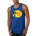 thumbnail image 1 of Women Want Me Fish Fear Me Fishing Mens Graphic Tank Top, Royal, Large, 1 of 3