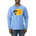 thumbnail image 1 of Women Want Me Fish Fear Me Fishing Mens Long Sleeve Shirt, Light Blue, X-Large, 1 of 3