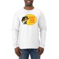 thumbnail image 1 of Women Want Me Fish Fear Me Fishing Mens Long Sleeve Shirt, White, 2XL, 1 of 3