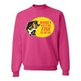 thumbnail image 1 of Women Want Me Fish Fear Me Fishing Unisex Crewneck Graphic Sweatshirt, Fuschia, 3XL, 1 of 3
