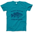 thumbnail image 1 of Women Want Me Fish Fear Me T-Shirt – Funny Fishing Graphic Tee, Humorous Outdoor Shirt for Anglers, Fishermen & Boating Lovers, 1 of 7
