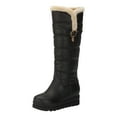 thumbnail image 1 of Women Warm Boots Outdoor Winter Plush Lined Comfortable Platform Knee High Tall Boot, 1 of 8