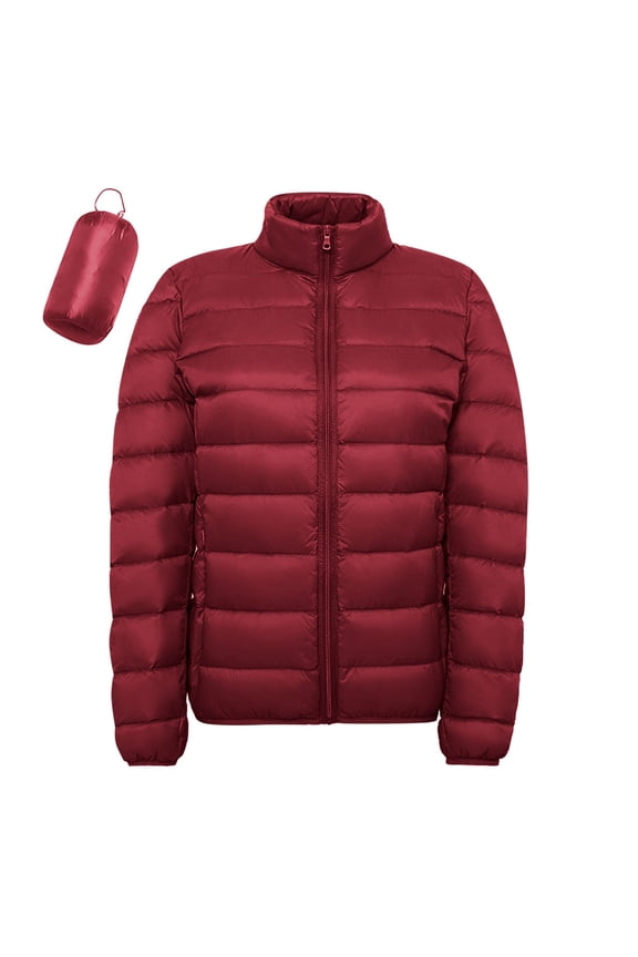 Women Warm Lightweight Hooded Windproof Winter Coat With Recycled Insulation Winter Slim Short Hooded Warm White Down Coat Outerwear Sleeping Bag Jacket Parks Jacket Women Thin Jacket Women's Winter