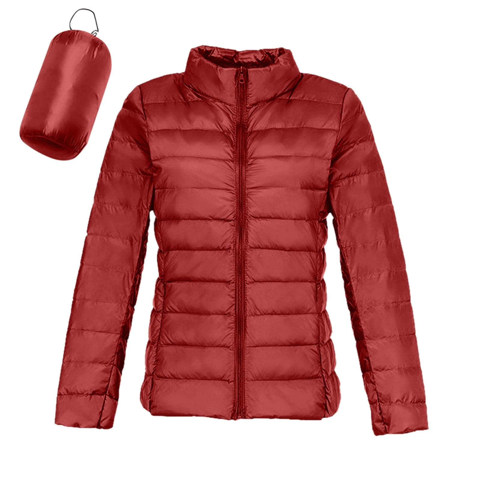 Womens Winter Coats Warm Lightweight Jacket Hoodless