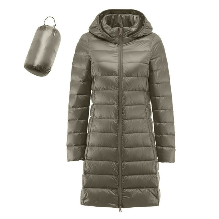 Women Warm Lightweight Jacket Natural Reflections Field Jacket Hoodless Windproof Winter Coat With Women s Long Recycled Insulation Winter Slim Long Hooded Warm White Duck Down Coat Outerwear Walmart....
