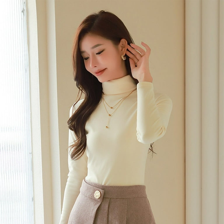 Thermal turtleneck womens sales