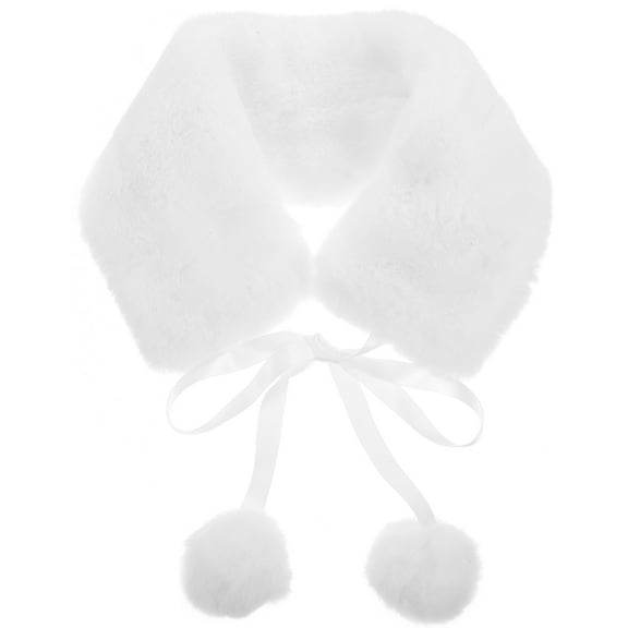 Women Warm Scarf Plush Scarf Collar Scarf Female Winter Scarf Christmas Gift