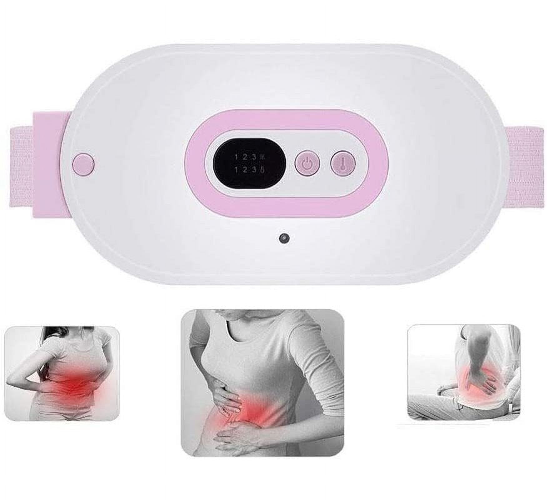 Women Warm Uterus Belt Far Infrared Heating Massage Waist Belt Warm Palace Belt for Lady Menstrual Stomachache Waist Pain Relief