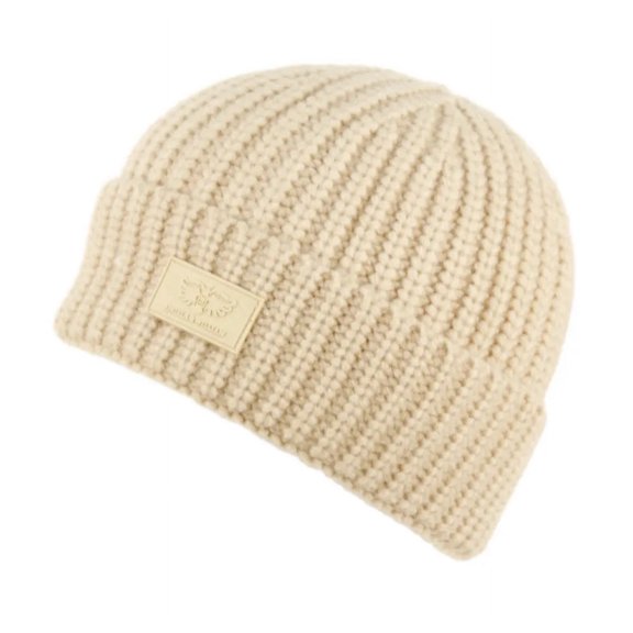 Women Warm Winter Beanie Roll up Edge Knitted Skull Cap