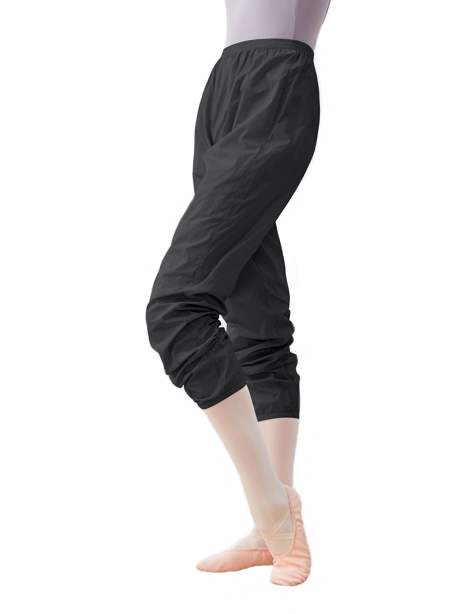 Women Warm up Pants Girls Adult Jogging Lightweight Dance Ripstop Trousers