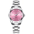 thumbnail image 1 of Women Watch Classic Quartz Wristwatch for Woman Solid Stainess Steel Band Luminous Pointer 3ATM Waterproof Watch Gift for Women, 1 of 8