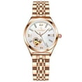 thumbnail image 1 of Women Watch Fashion Gold Diamond Analog Quartz Female Watch for Women Luxury Dress Ladies Stainless Steel Waterproof Wrist Watches, 1 of 11
