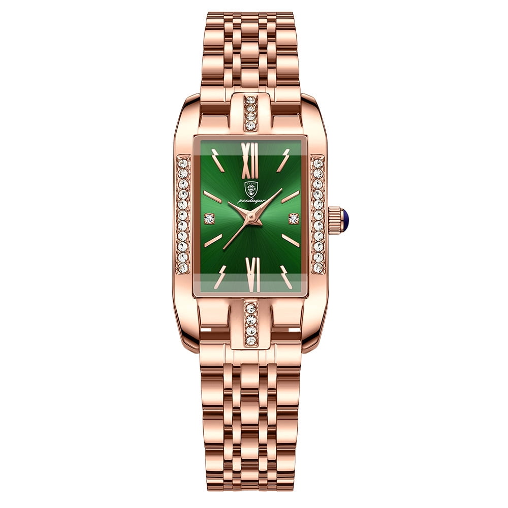Women Watch Fashion Gold Diamond Analog Quartz Female Watch for Women Luxury Dress Ladies Stainless Steel Waterproof Wrist Watches