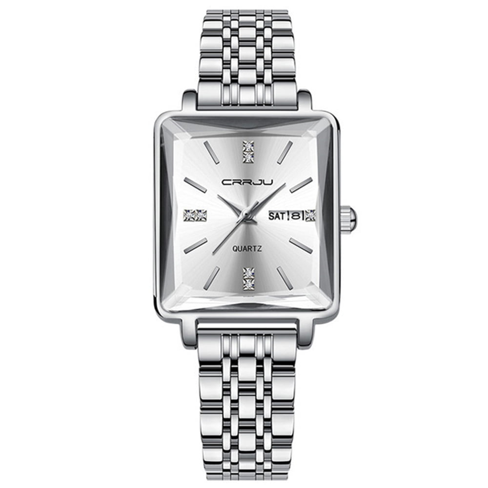 Women Watch Fashion Gold Diamond Analog Quartz Female Watch for Women Luxury Dress Ladies Stainless Steel Waterproof Wrist Watches