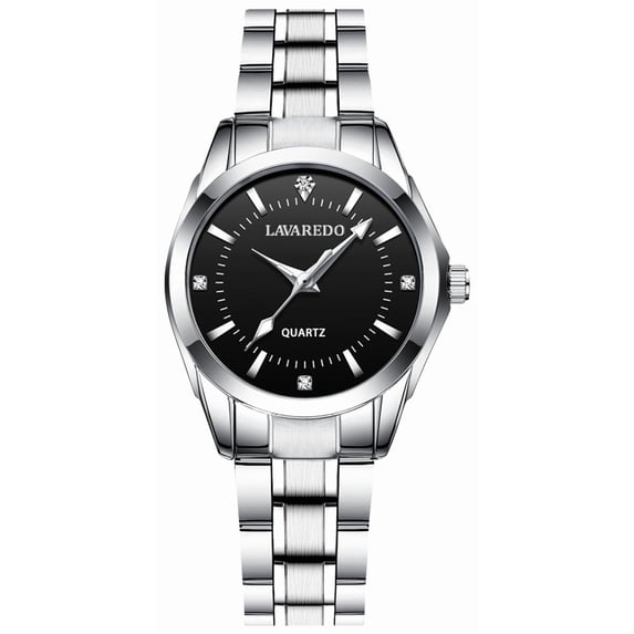 Women Watch Quartz Lady Wristwatch with Solid Stainess Steel Band Luminous Pointer 3ATM Waterproof Watch Gift for Woman
