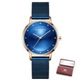 thumbnail image 1 of Women Watches Waterproof Brand Luxury Fashion Casual Quartz Ladies WristWatch Stainless Steel Mesh Belt Reloj Mujer Montre Femme, 1 of 1