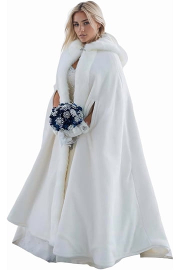 ladies dress coats for weddings Winter Wedding Brides Warm Styles Open Back Prom Dresses Cheap