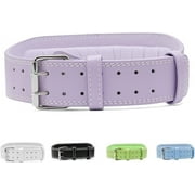 Women Weight Lifting Belt With Padding, Gym Belt 6 MM Thick and 4 Wide 100% Real Leather Lifting Belts for Ladies, Power Lifting Workout & Squats Exercise