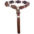 thumbnail image 1 of Women Western Belts Vintage Cow Rivet Leather Belt Y2k Punk Waist Belt Versatile Belt for Jeans Dress Pants, 1 of 7