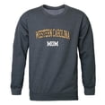 thumbnail image 1 of Women Western Carolina Catamounts Mom Crewneck Fleece, Heather Charcoal - Medium, 1 of 1