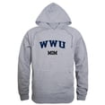 thumbnail image 1 of Women Western Washington Vikings Mom Hoodie, Heather Grey - 2XL, 1 of 1